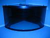 Black Vinyl put on the back of the tank..